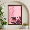 Pink porsche