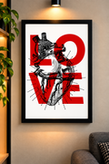 ANATOMICAL LOVE COOL WALL ART