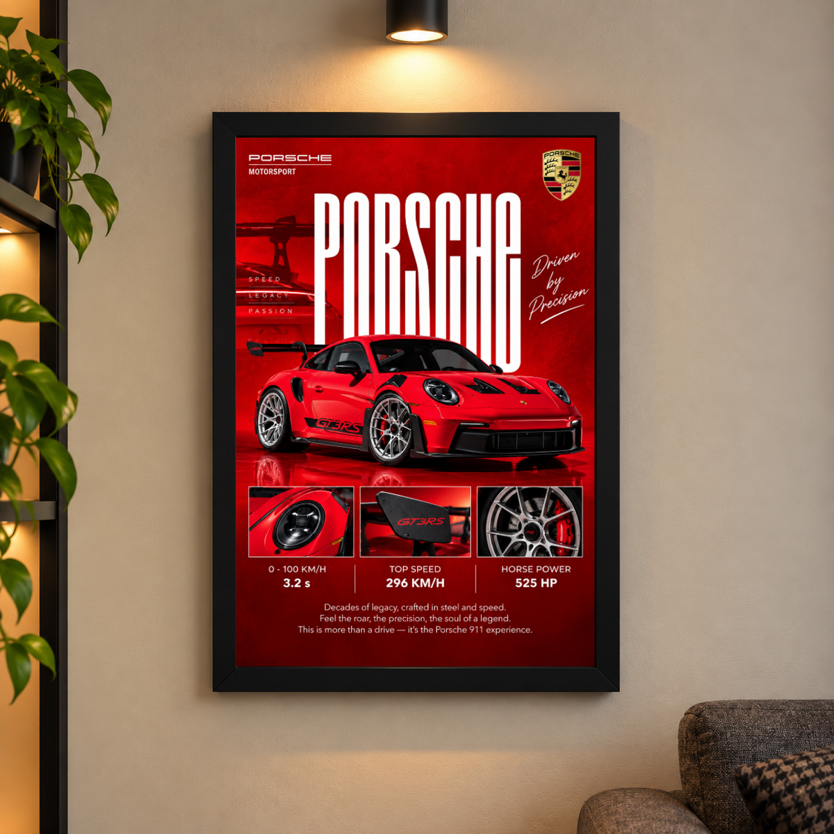 Porsche Red Cool