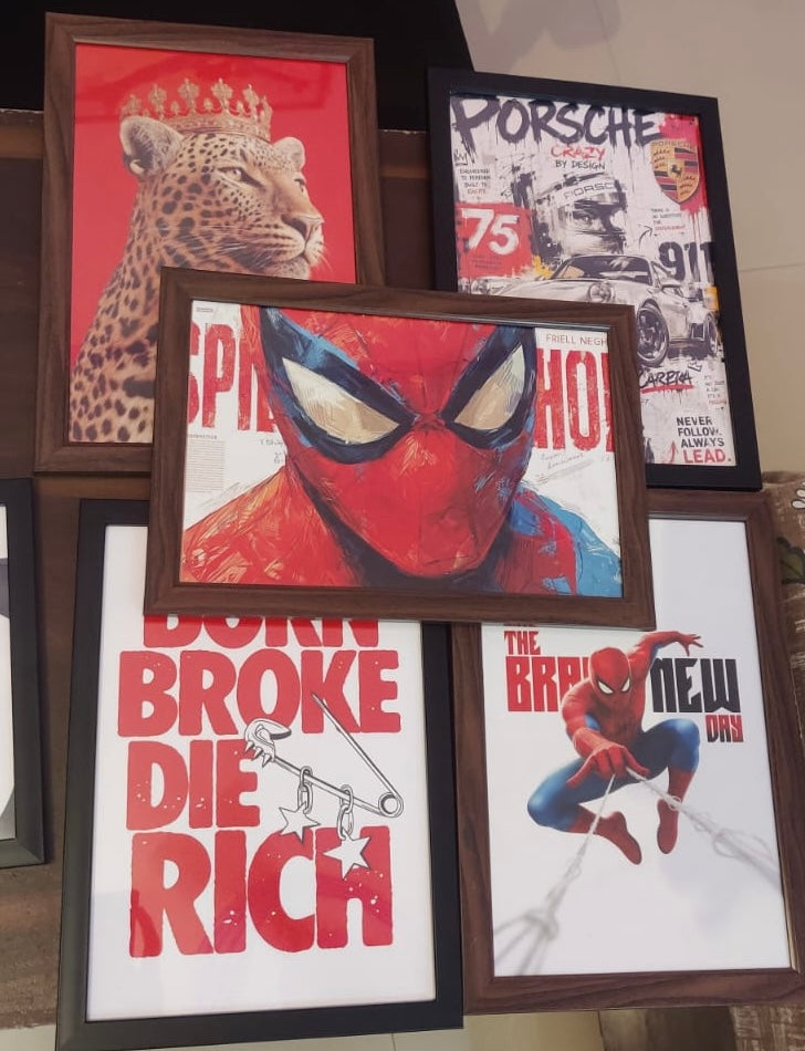 Any Random 5 Wall ART & No Return